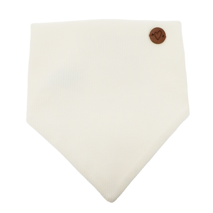 Pige efterår/forår tørklæde, cremefarvet, bomuld, Lucy