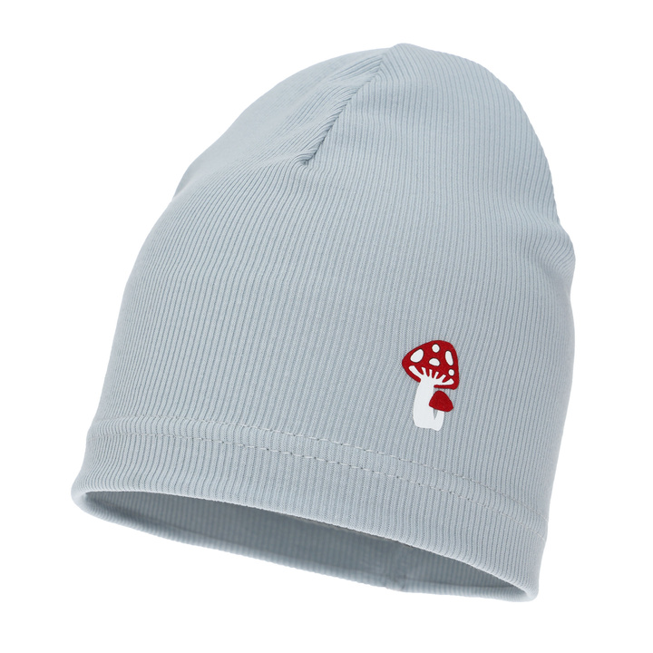 Kasket til piger efterår, forår, grå, bomulds Balma