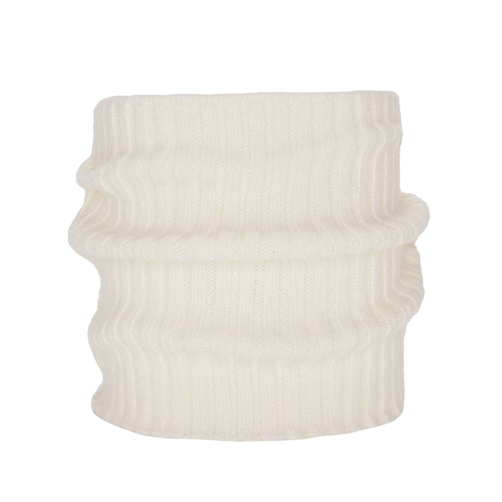 Dame vinter halsrør, krem, med merinould, Besta