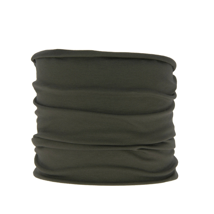 Pige efterår/forår halsrør, khaki, foret med bomuld, Braun