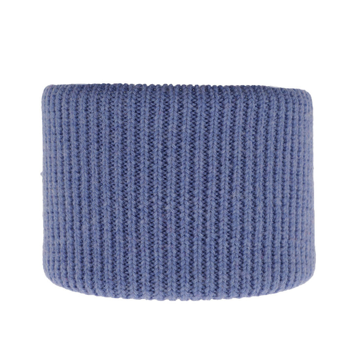 Børn vinter halsrør, blå, 100% Merino Uld, Vanilla