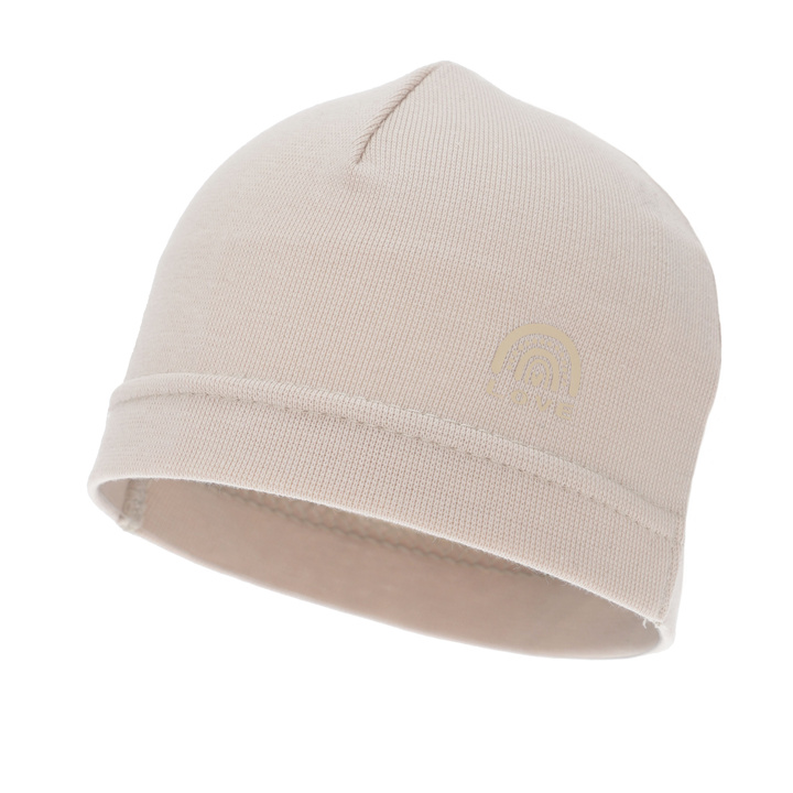 Dreng bomuld efterår/forår hue, grå, Buddy