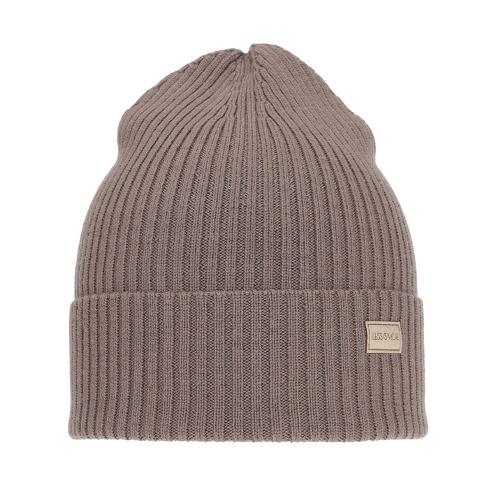 Dame vinterhue, vinter/forår, beige, 100% Merino Uld, Sophie