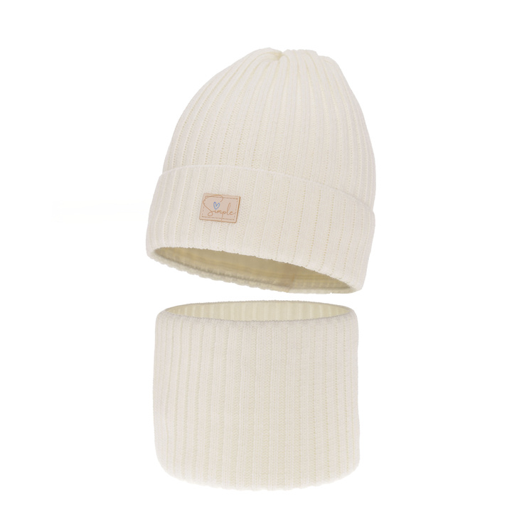 Pige vintersæt, cremefarvet, Tampa