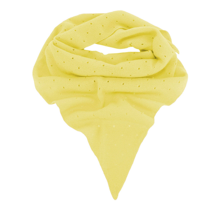 Pige efterår/forår tørklæde, gul, Fiorella