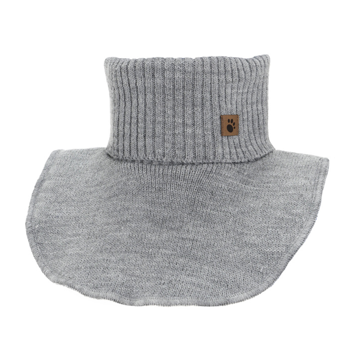 Dreng vinter halsedisse, grå, med foer, Lamor