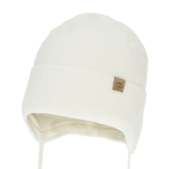 Dreng efterår/forår hue, lyseblå, med bindebånd, Leif