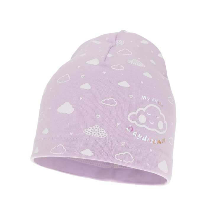 Pige efterår/forår hue, lilla, Klaudyna