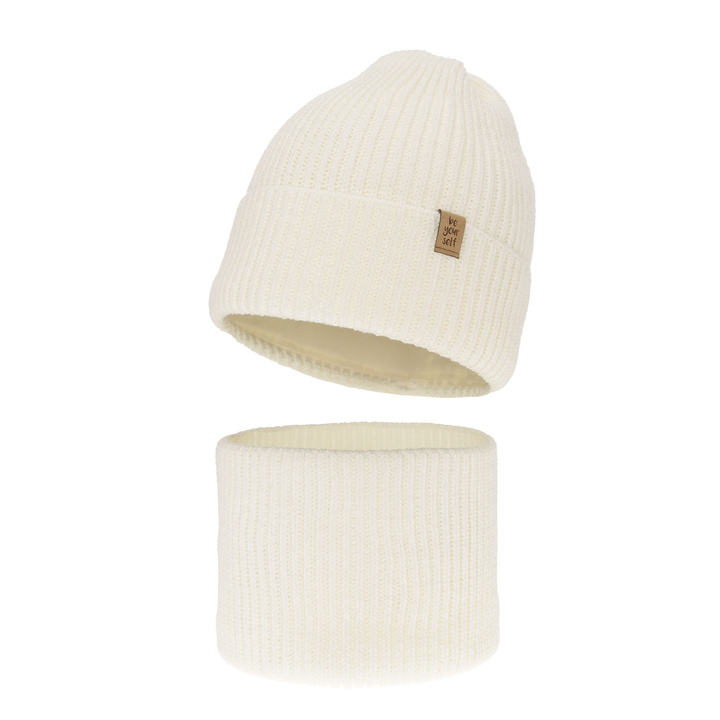 Pige vintersæt, cremefarvet, Edera