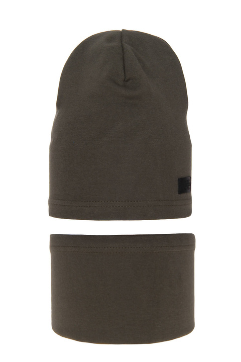 Dreng efterår/forår sæt, khaki, bomuld, Frizi