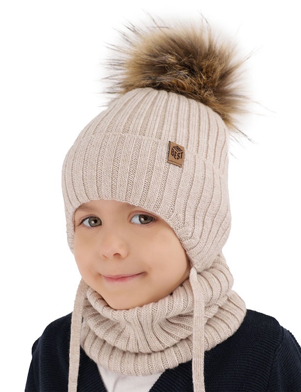 Dreng vinter merino huer