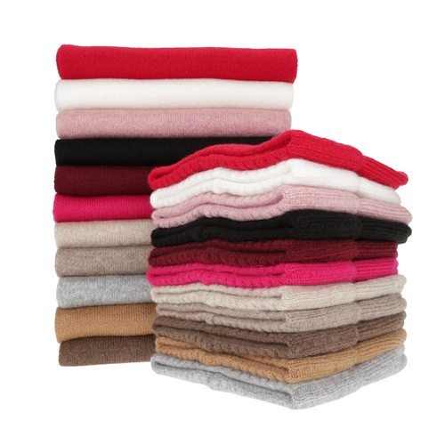 Dame vintersæt: hue og tørklæde, camel, Shasta