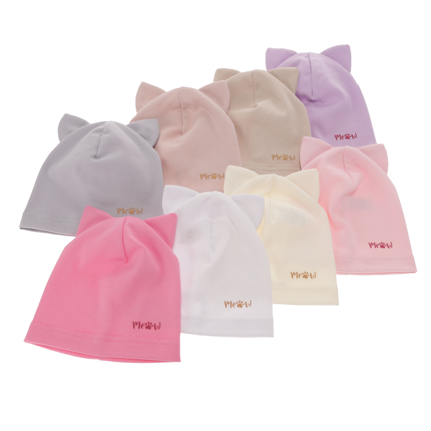 Pige efterår/forår hue, beige, Jaspera