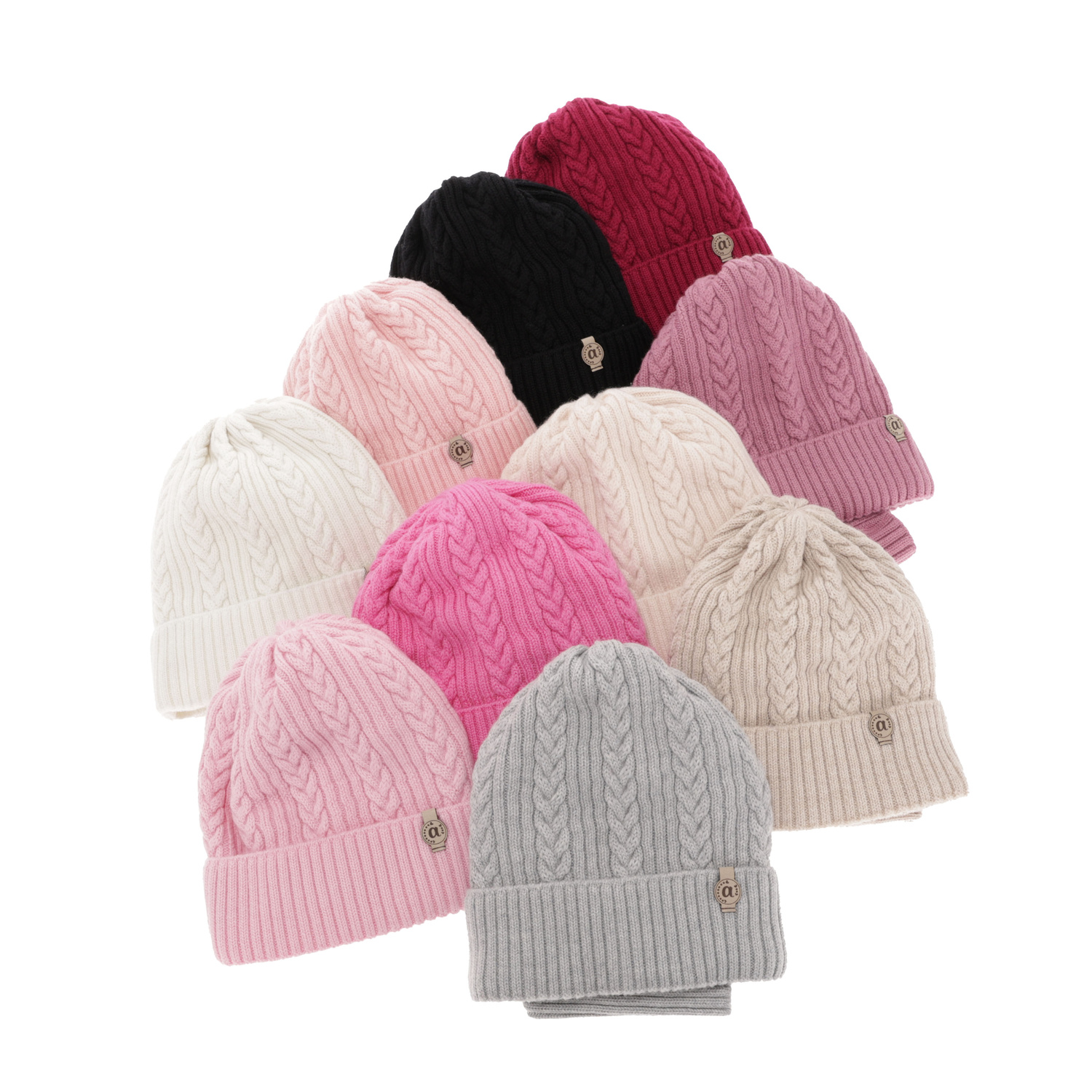 Pige vintersæt, pink, med merinould, Jenny