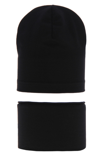 Dreng efterår/forår sæt, sort, bomuld, Hazel