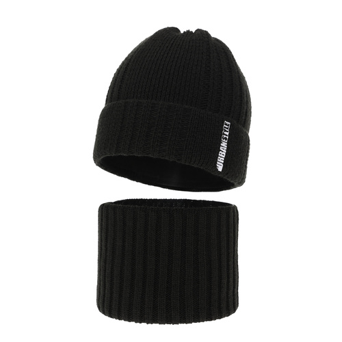 Dreng vintersæt, sort, Balaton