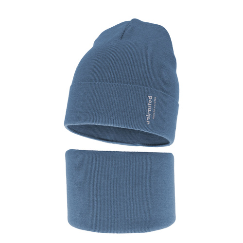 Dreng efterår/forår sæt, med bomuld, blå, Timothe