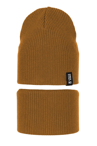 Dreng efterår/forår sæt, med bomuld, musztardowy, Tunis