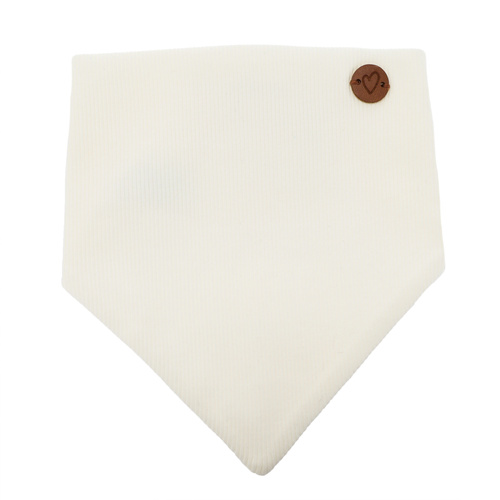 Pige efterår/forår tørklæde, cremefarvet, bomuld, Lucy