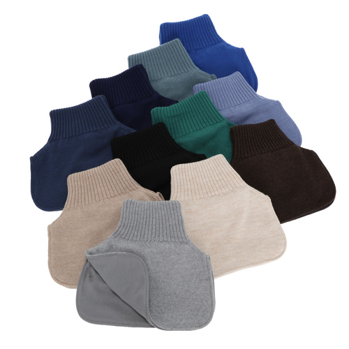 Dreng vinter halsedisse, 100% Merino Uld, foret med bomuld, beige, Tiket