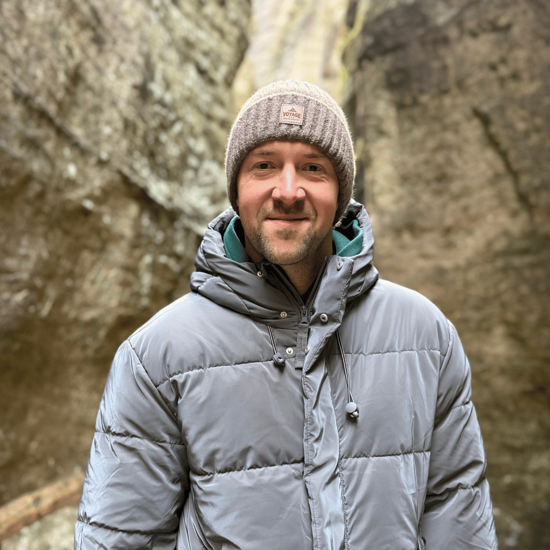 Herre vinterhue, granatowa, Benet