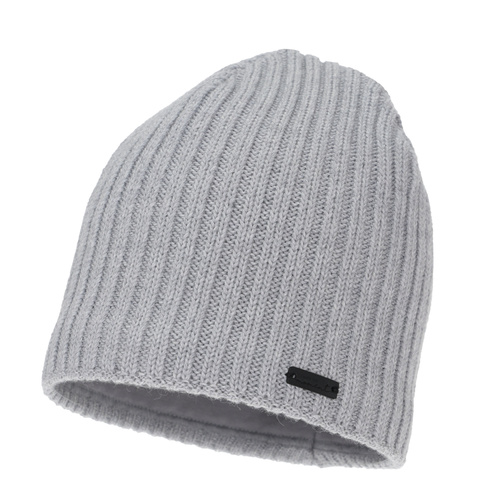 Dame vinterhue, grå, med merinould, Soletta