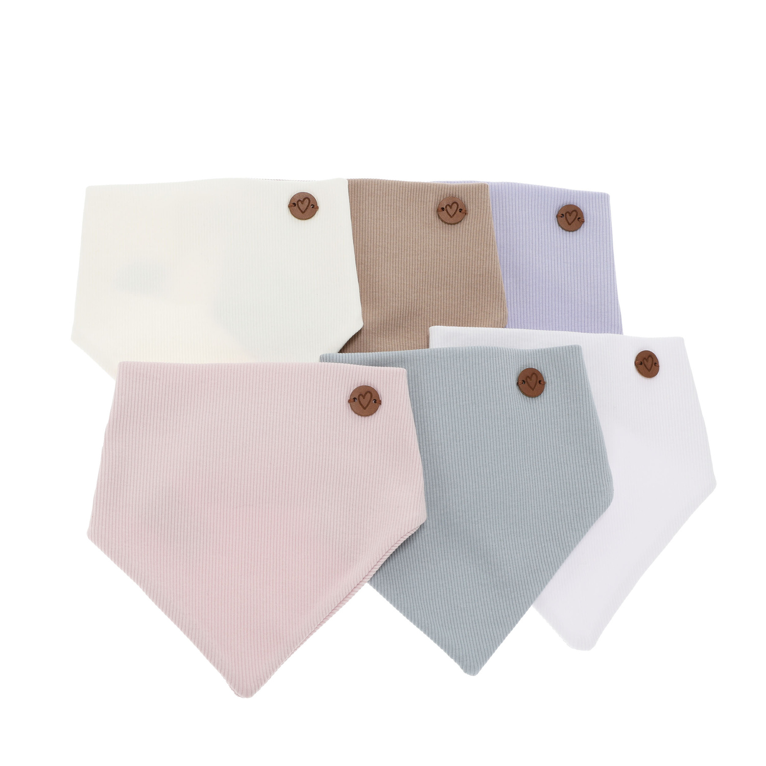 Pige efterår/forår tørklæde, beige, bomuld, Lucy