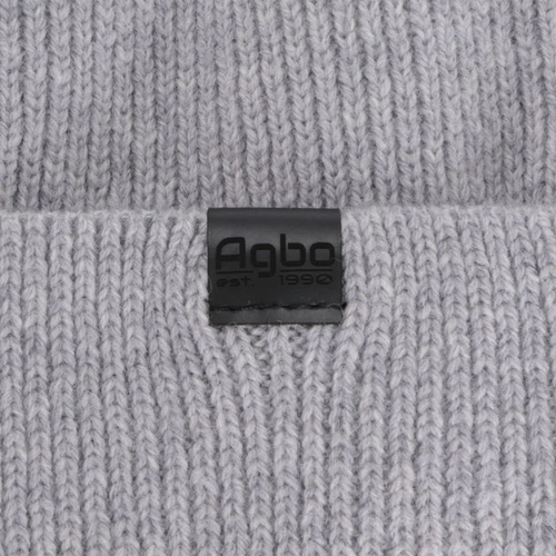 Herre vinterhue, grå, med merinould og cashmere, Arwen