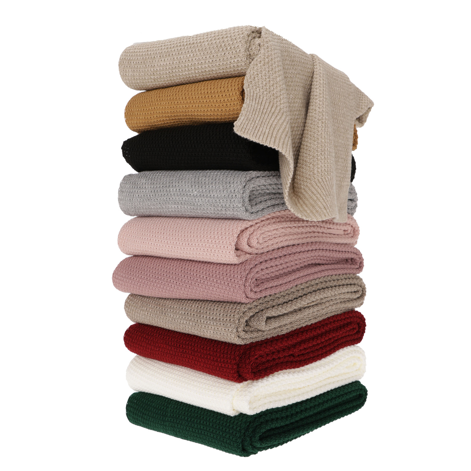 Dame vintertørklæde, camel, Agora