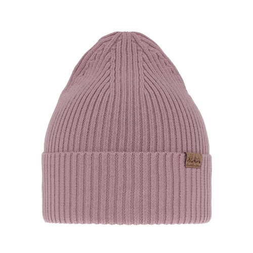 Dame vinterhue, vinter, , med bomuld, lilla, Messina