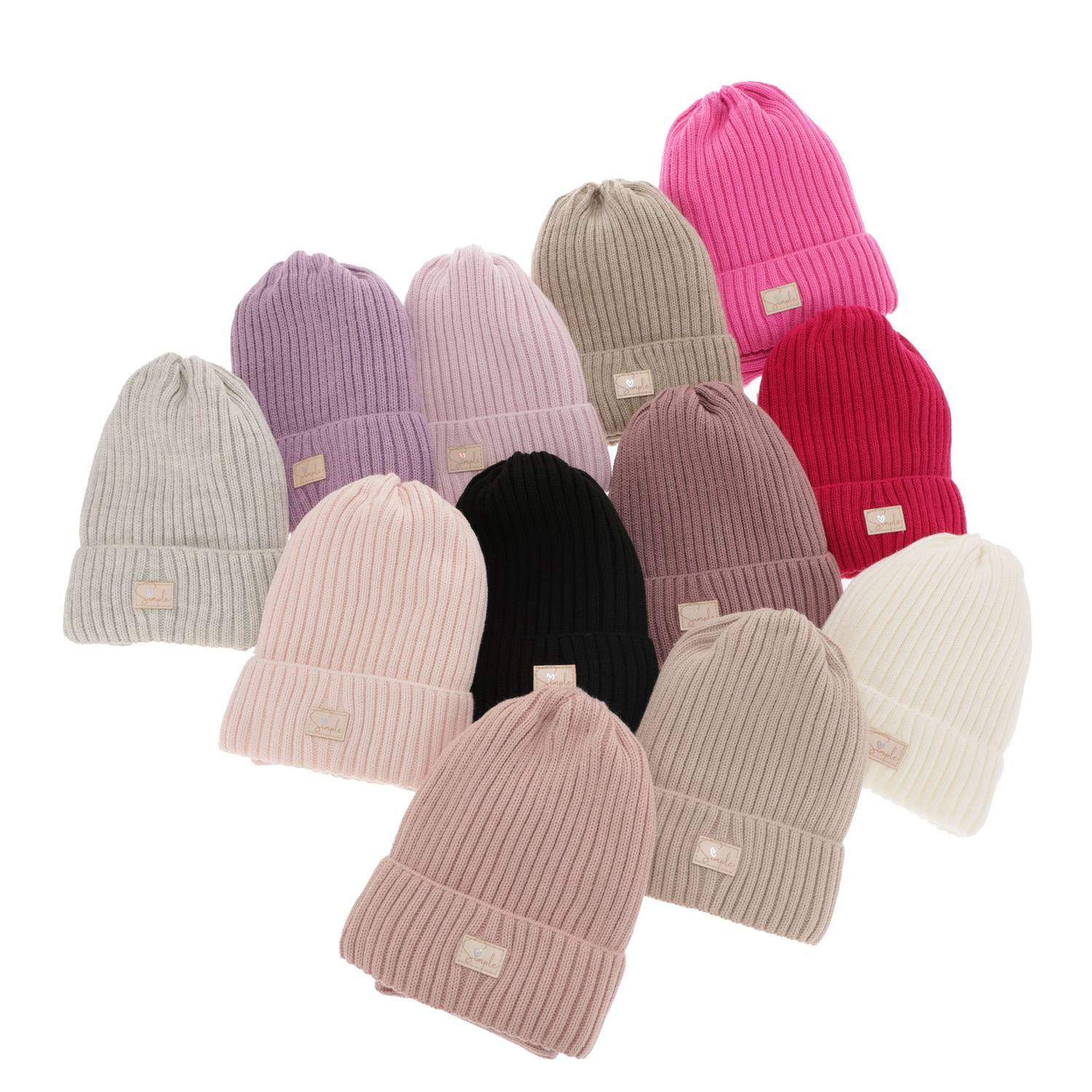 Pige vintersæt: hue og halsvarmer, sort, Tampa