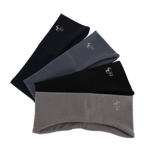 Dreng efterår/forår pandebånd, grå, bomuld, Nerd