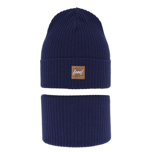 Dreng efterår/forår sæt, med bomuld, navy, Fenix