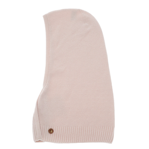 Balaclava efterår, vinter, dame, lyserød, merinould med kashmir, Kiruna