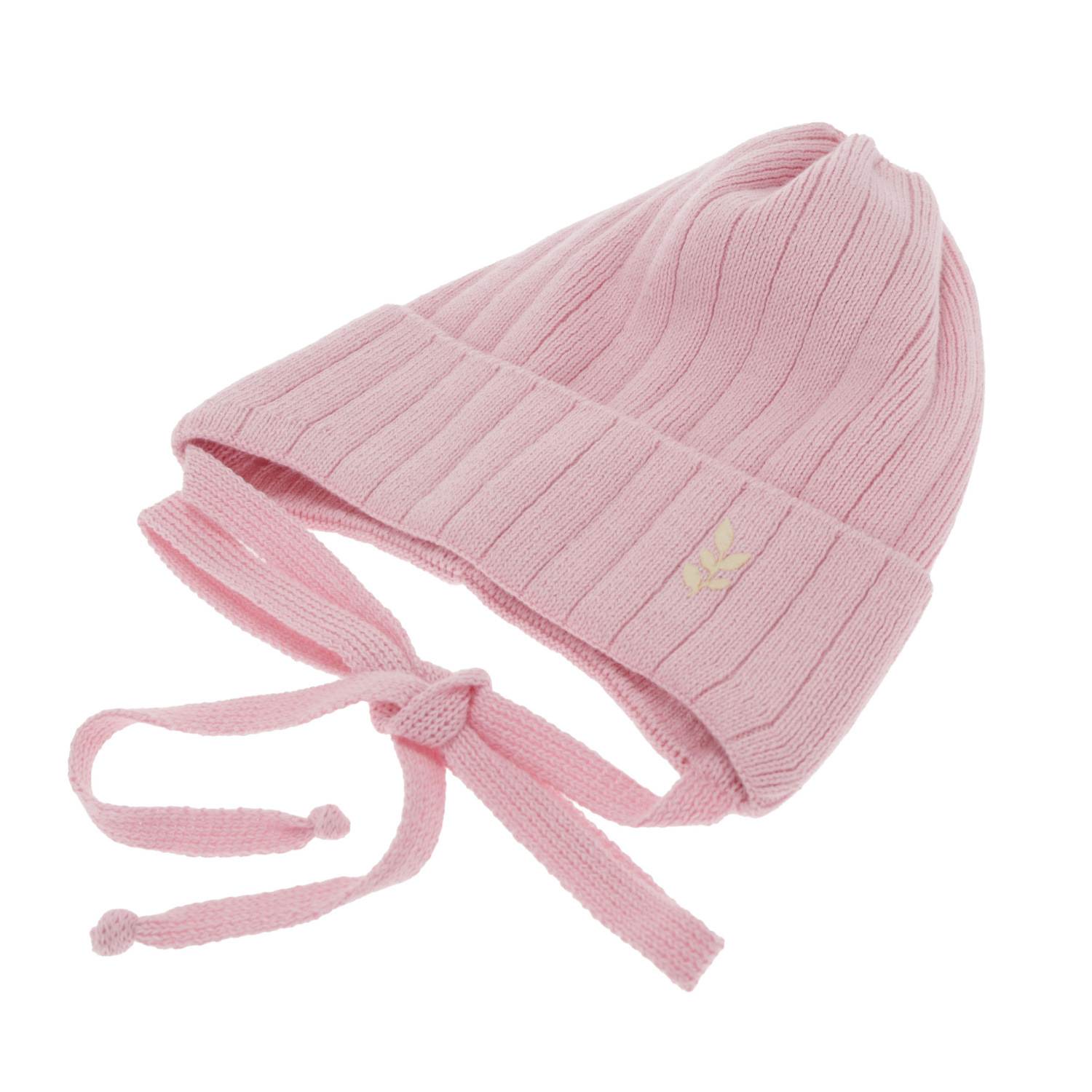 Pige efterår/forår hue, beige, 100% bomuld, Zanetta