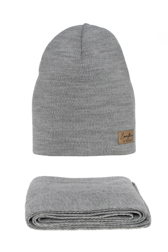 Dame efterår/forår sæt, grå, Zula