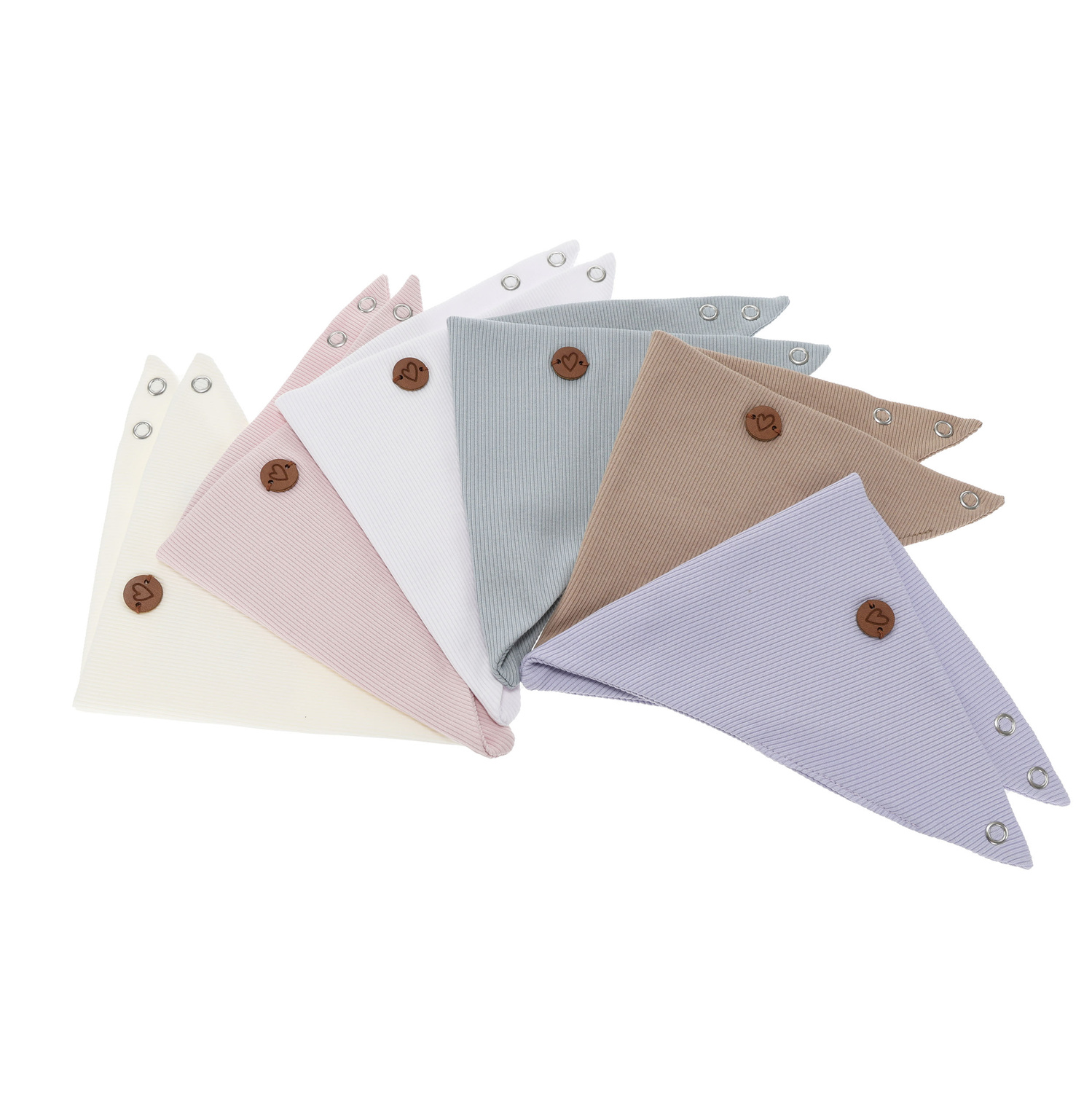 Pige efterår/forår tørklæde, beige, bomuld, Lucy