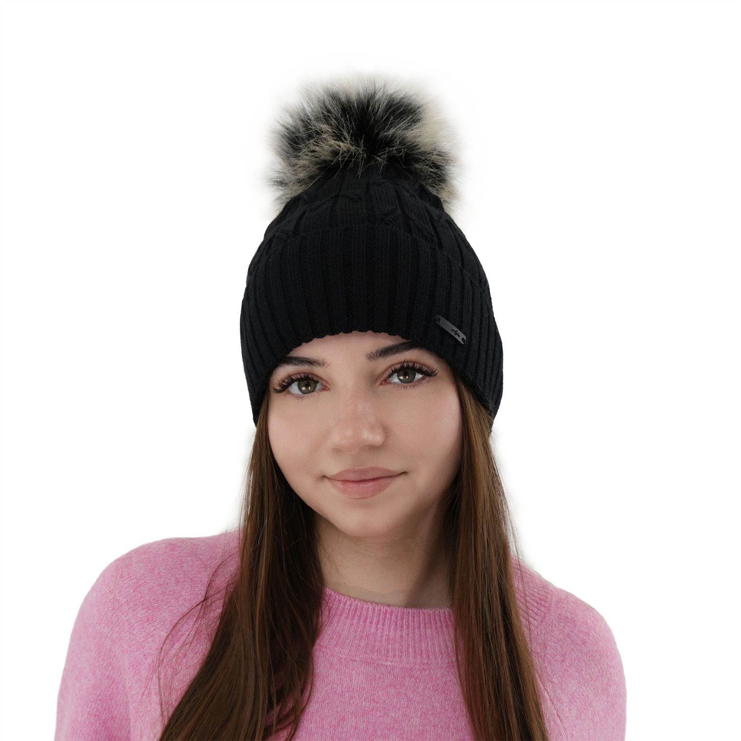 Dame vinterhue, krem, med merinould, Talaria