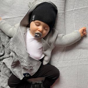 Dreng efterår/forår sæt, med bomuld, granat, Tunis