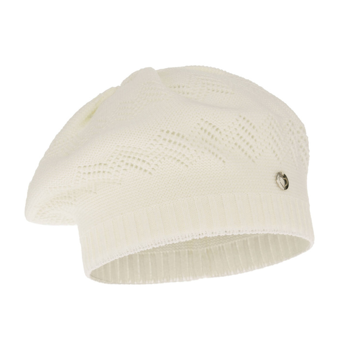 Pige efterår/forår hat, creme, Filadelfia