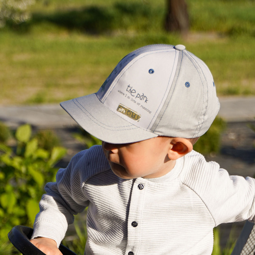 Dreng baseball kasket, blå, Bomuld, Dog