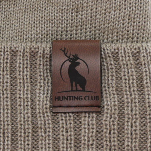 Herre vinterhue, brun, med merinould, Hogan