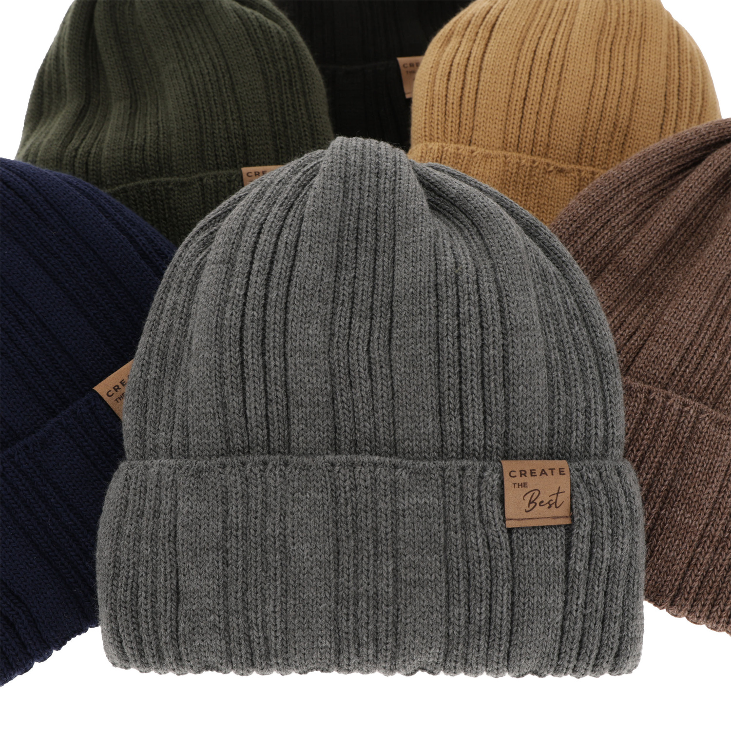 Dreng vintersæt: hue og halsvarmer, grå, Klaris