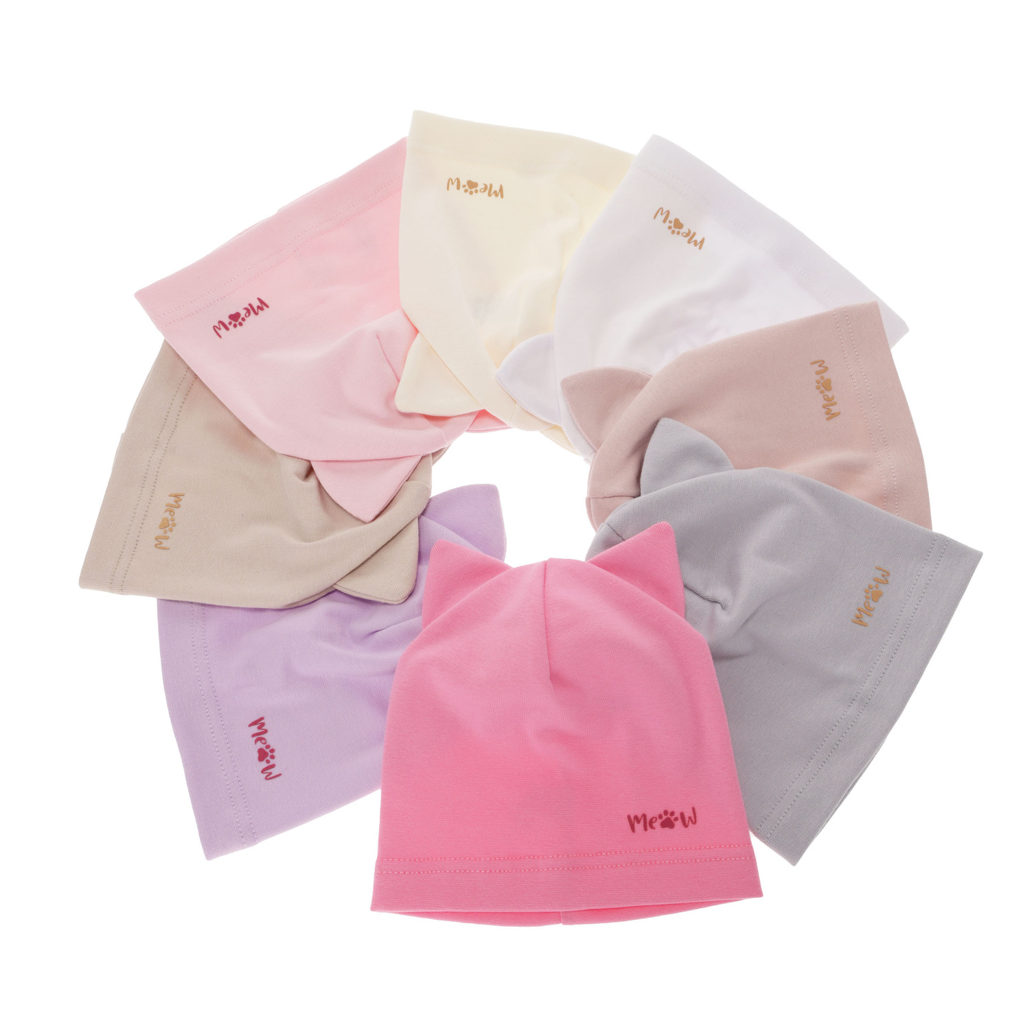 Pige efterår/forår hue, grå, Jaspera