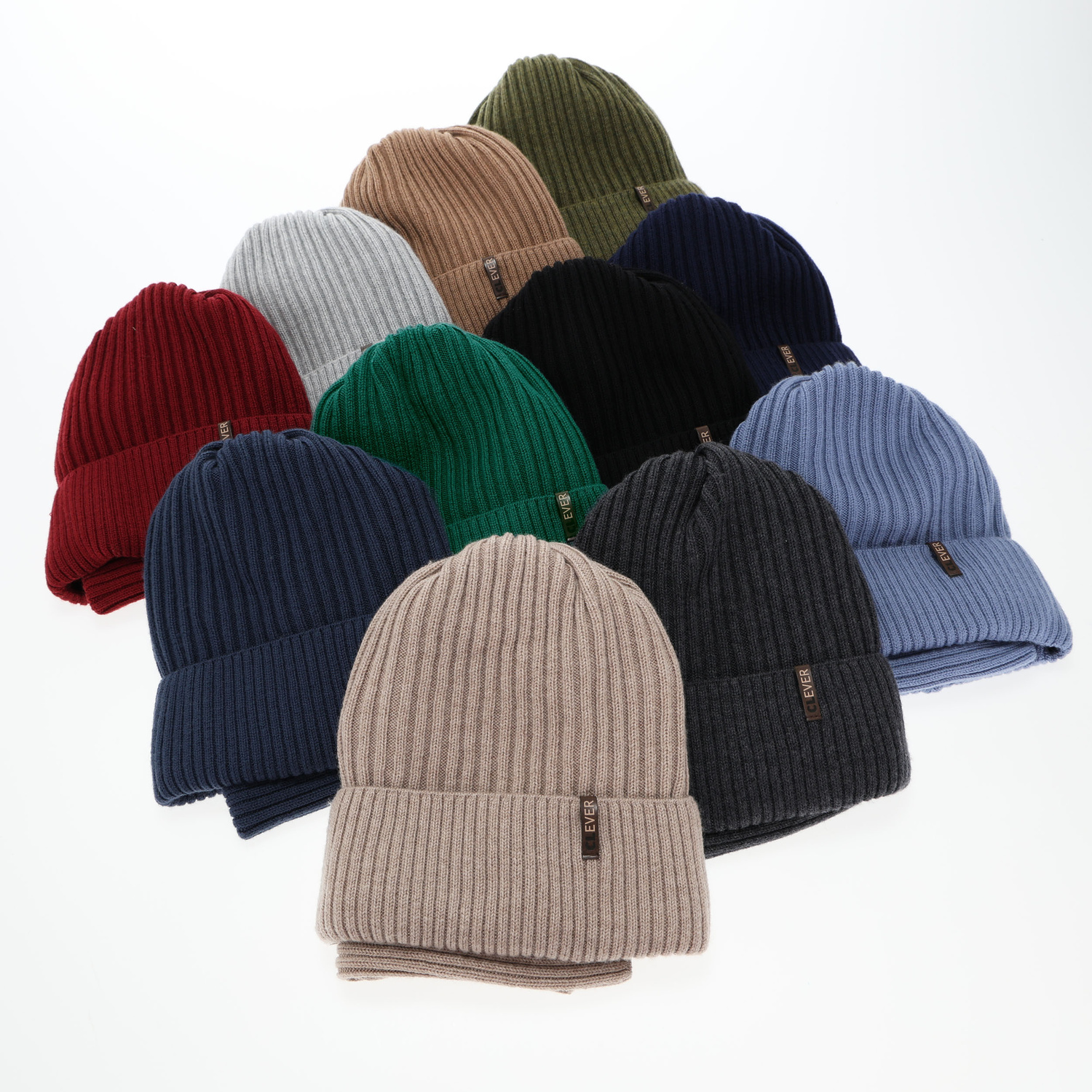 Dreng vintersæt: hue og halsvarmer, smaragd, 100% Merino Uld, Gizmo