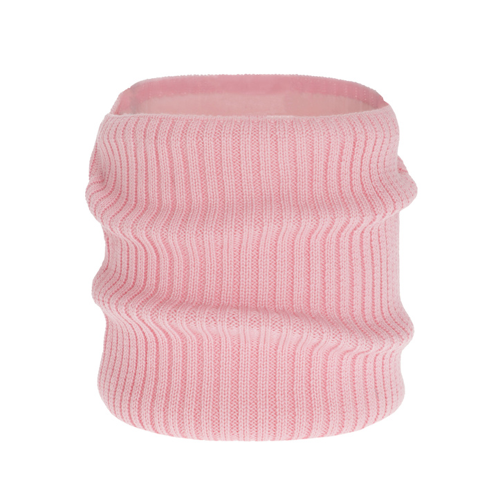 Børn vinter halsrør, rosa, 100% Merino Uld, Abra