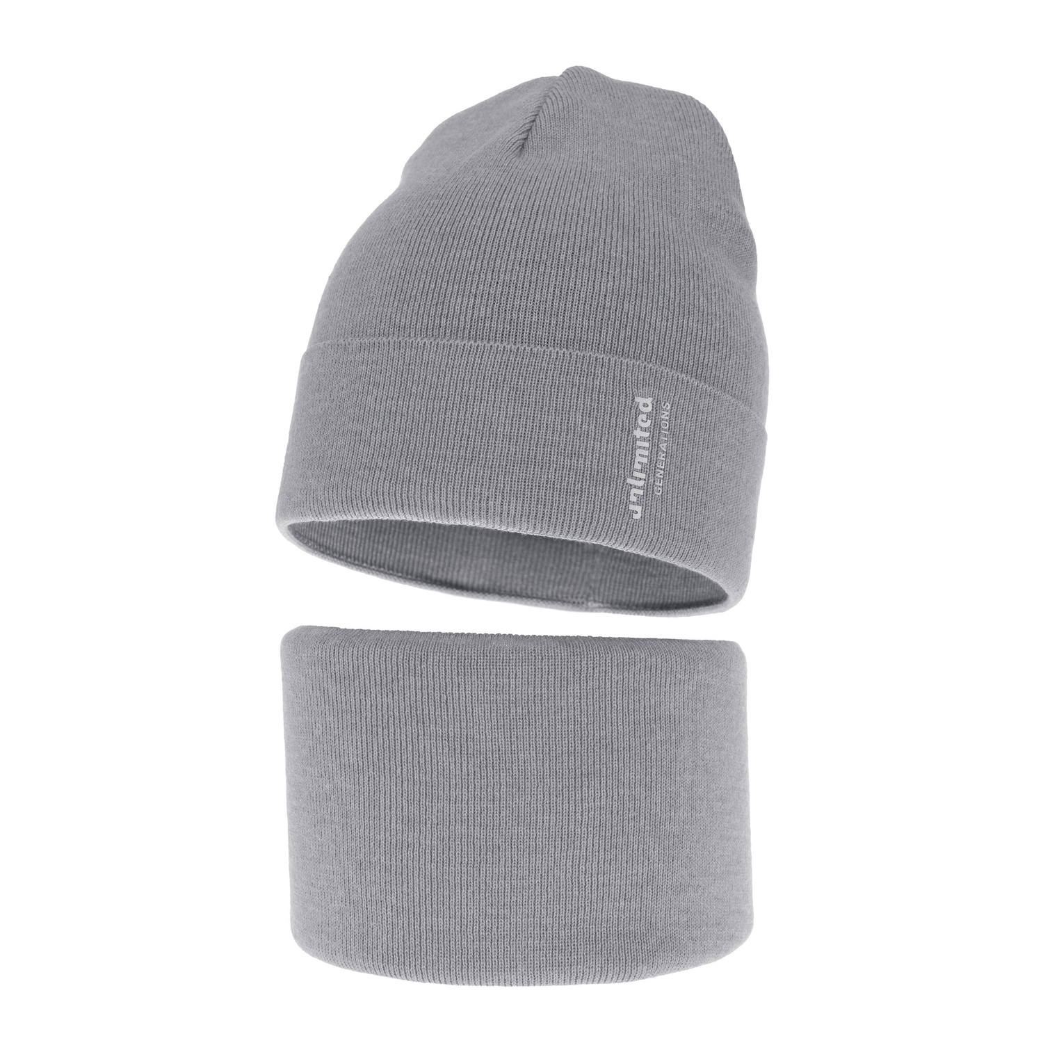 Dreng efterår/forår sæt, med bomuld, grå, Timothe