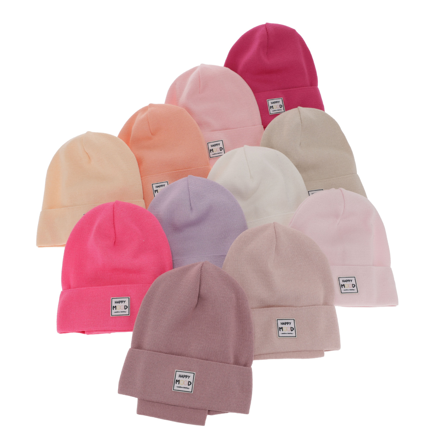 Pige efterår/forår sæt, med bomuld, hvid, Mersila