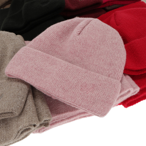 Dame vintersæt: hue og tørklæde, grå, Rava