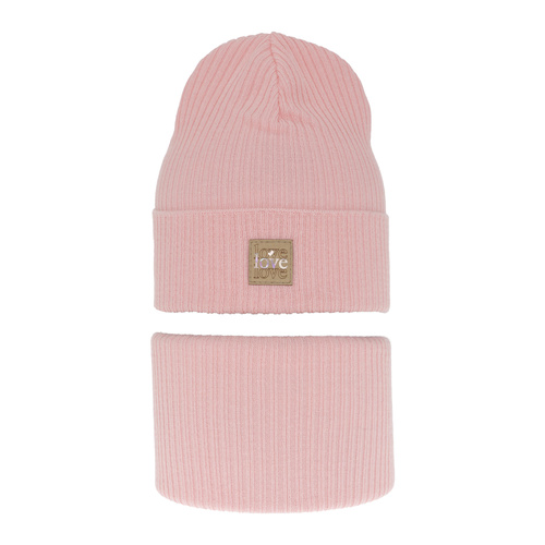 Pige efterår/forår sæt, med bomuld, pink, Furora